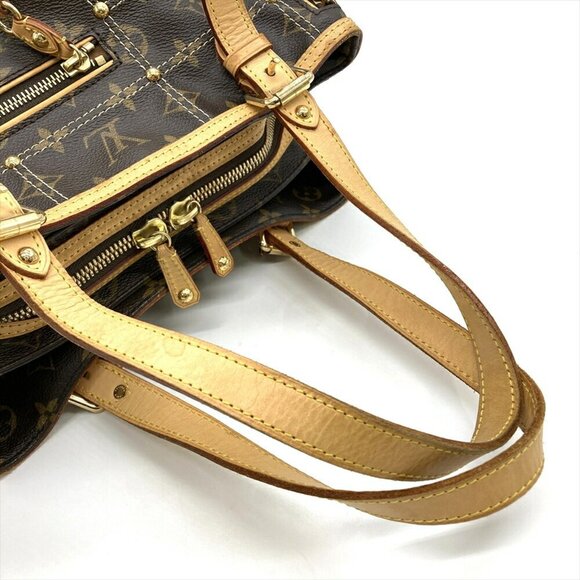 LOUIS VUITTON Brown Monogram Canvas Bag - Picture 6 of 10